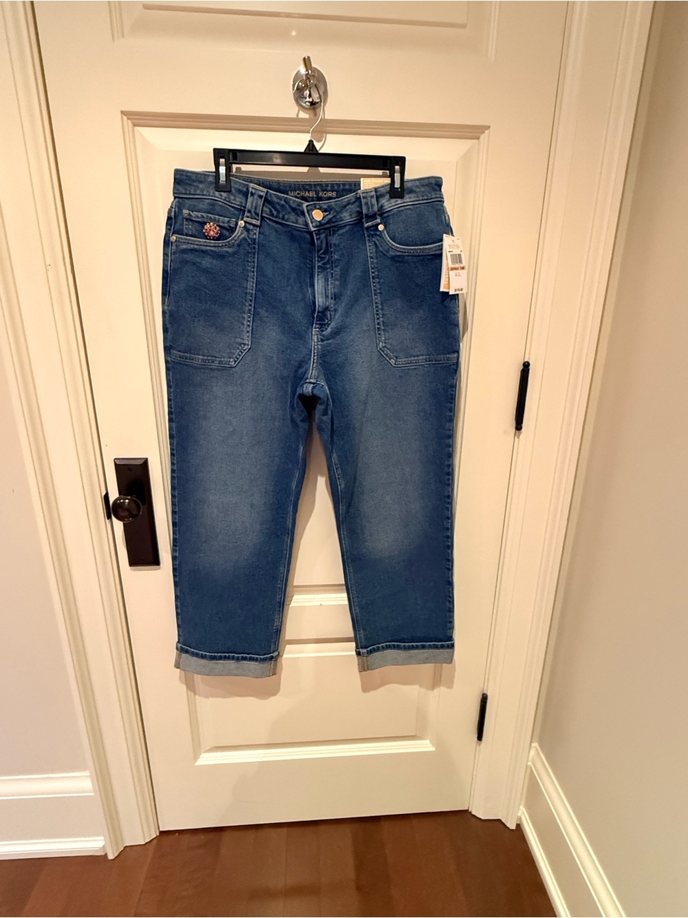 Michael Kors Selma Straight Ankle Jeans US 14W